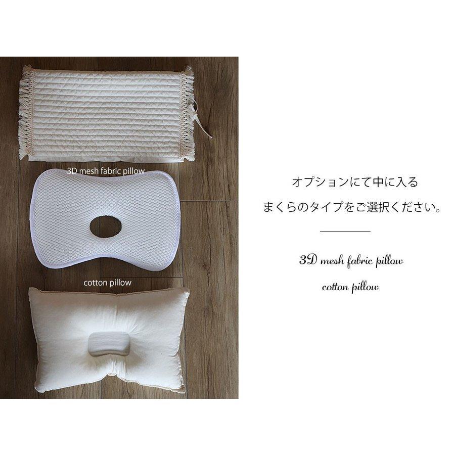 ribbon vintage lace pillow リボン付きビンテージレース（分離型）約