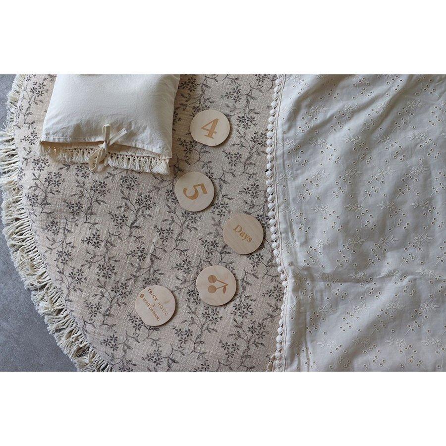 ribbon vintage lace pillow リボン付きビンテージレース（分離