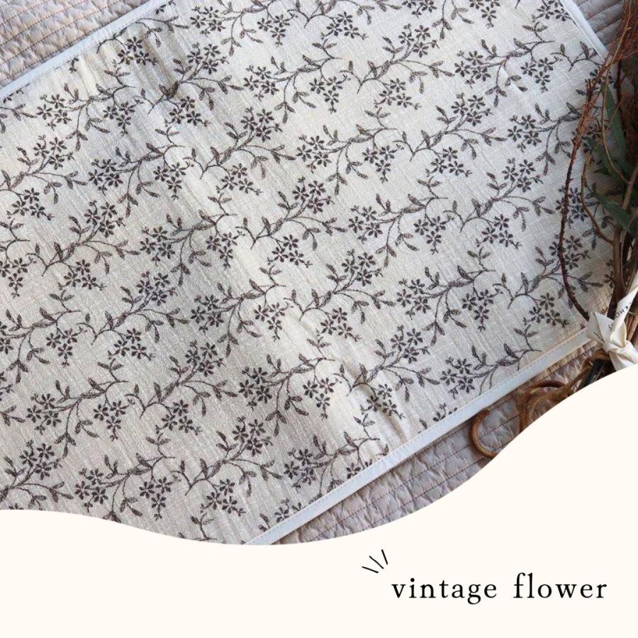 【11/29 11時頃再入荷】プレミアムイブルおむつ替えマット ribbon/heart/星月/さくらんぼ/くま/レモン/ビンテージ　　裏面撥水生地 |  | 11