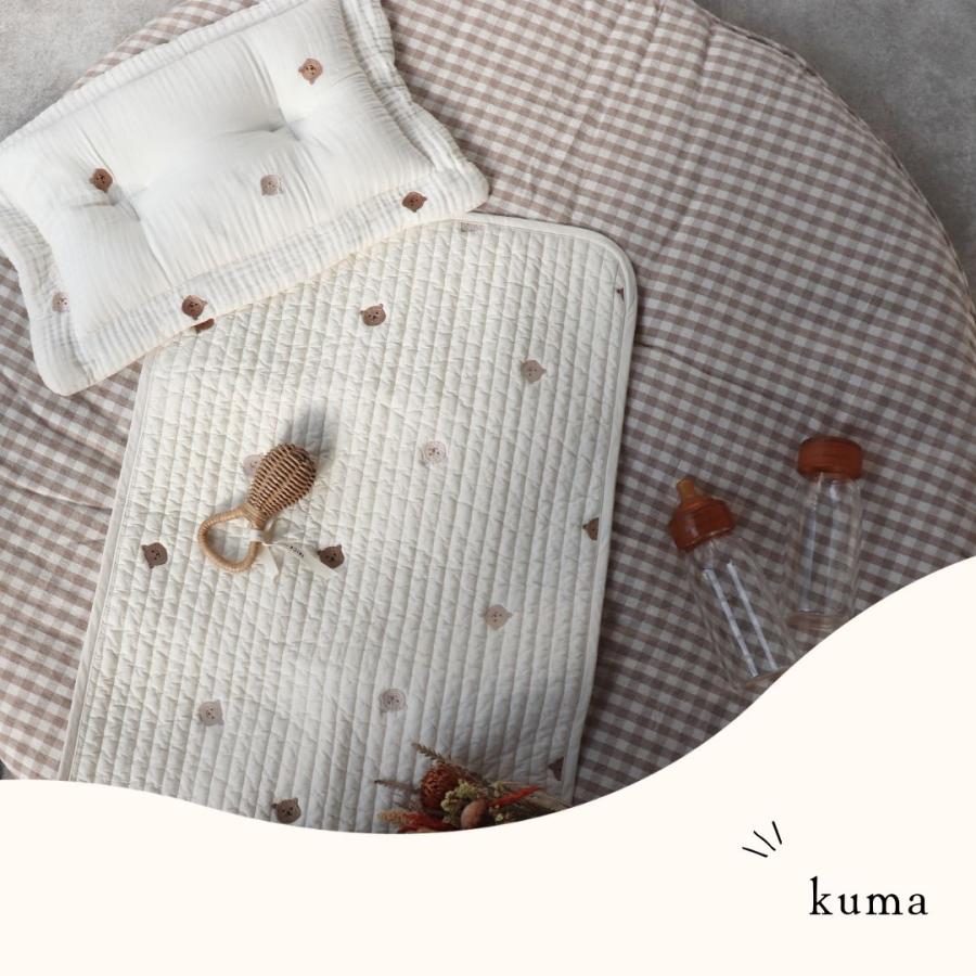 【11/29 11時頃再入荷】プレミアムイブルおむつ替えマット ribbon/heart/星月/さくらんぼ/くま/レモン/ビンテージ　　裏面撥水生地 |  | 06