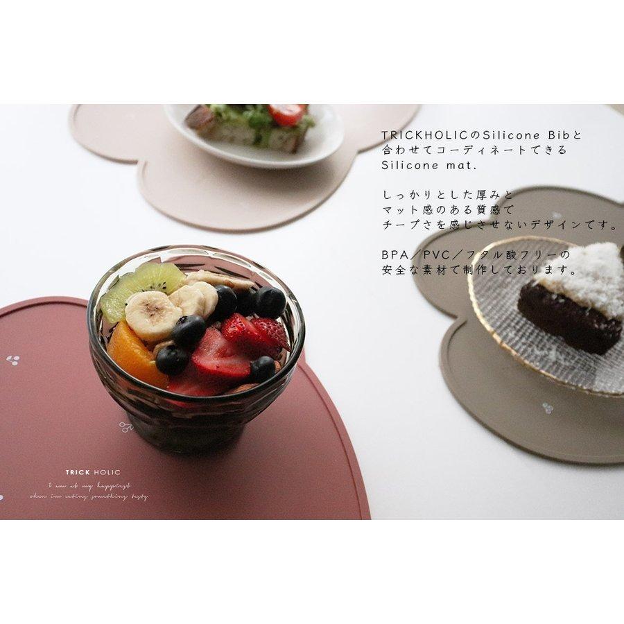 TRICK HOLIC Silicone mat cherry　お食事マット　トリックホリック　さくらんぼ柄　チェリー柄　意匠登録済み |  | 10
