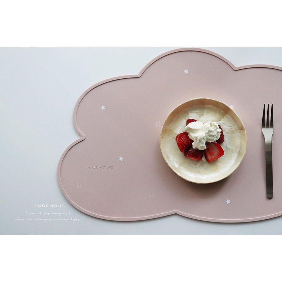 TRICK HOLIC Silicone mat twinkle　お食事マット トリックホリック　星柄　離乳食　意匠登録済み |  | 05