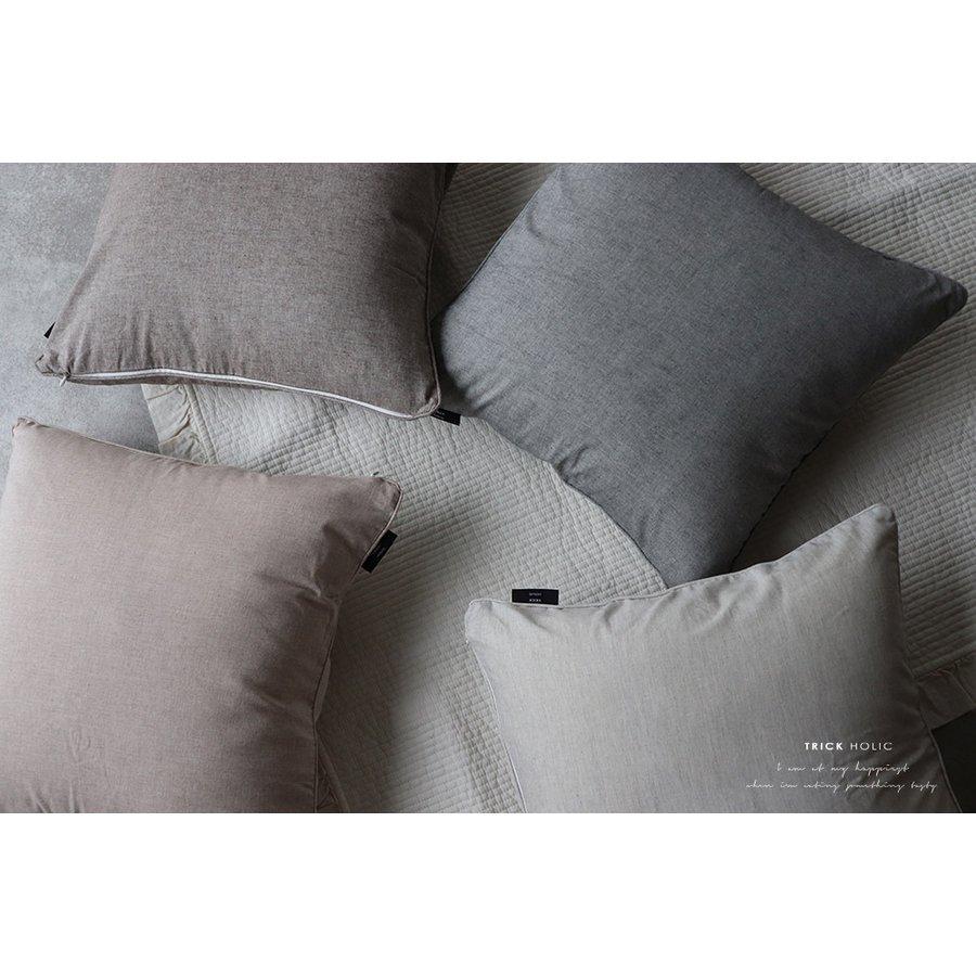 2点までネコポス可】simple cushion cover 全4色 クッションカバー