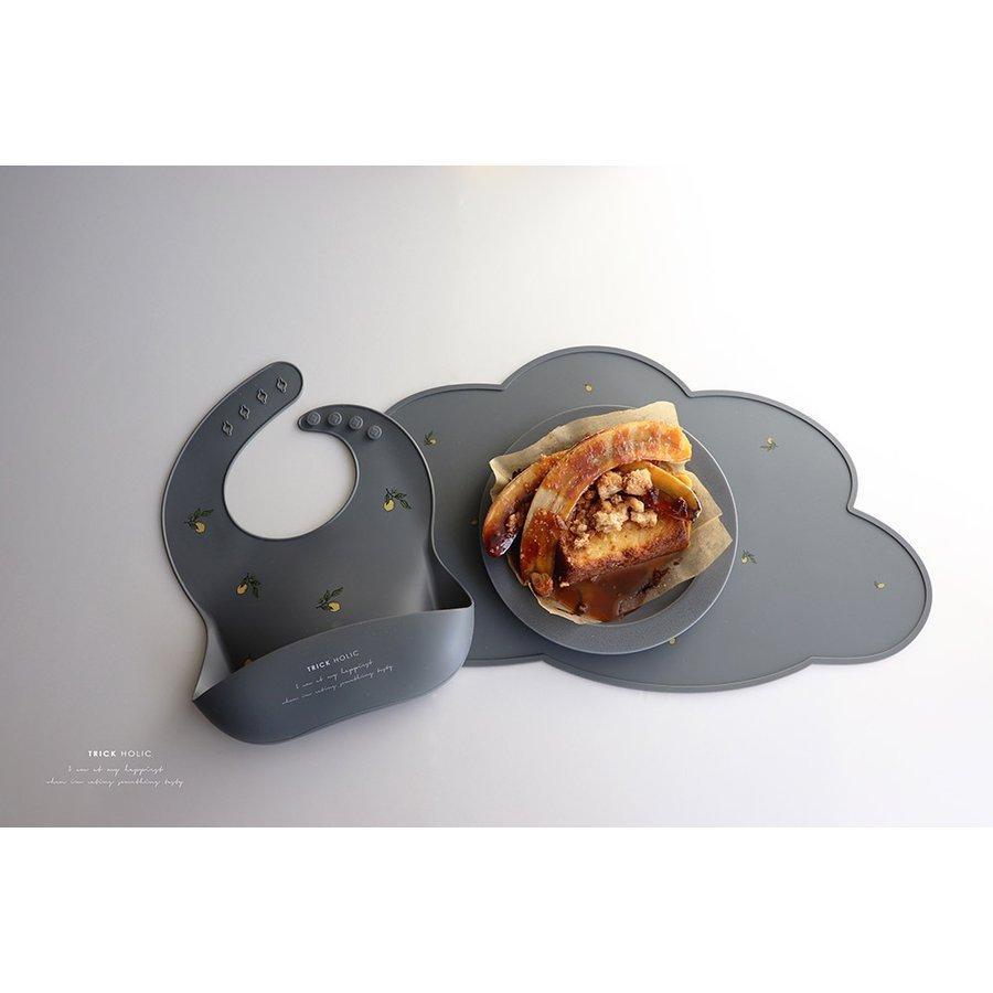 【8/5 PM 2時頃再入荷】【1点までネコポス可】TRICKHOLIC　シリコンビブ※模倣品類似品にご注意ください!!トリックホリック　レモンビブ　ブルーベリービブ |  | 12