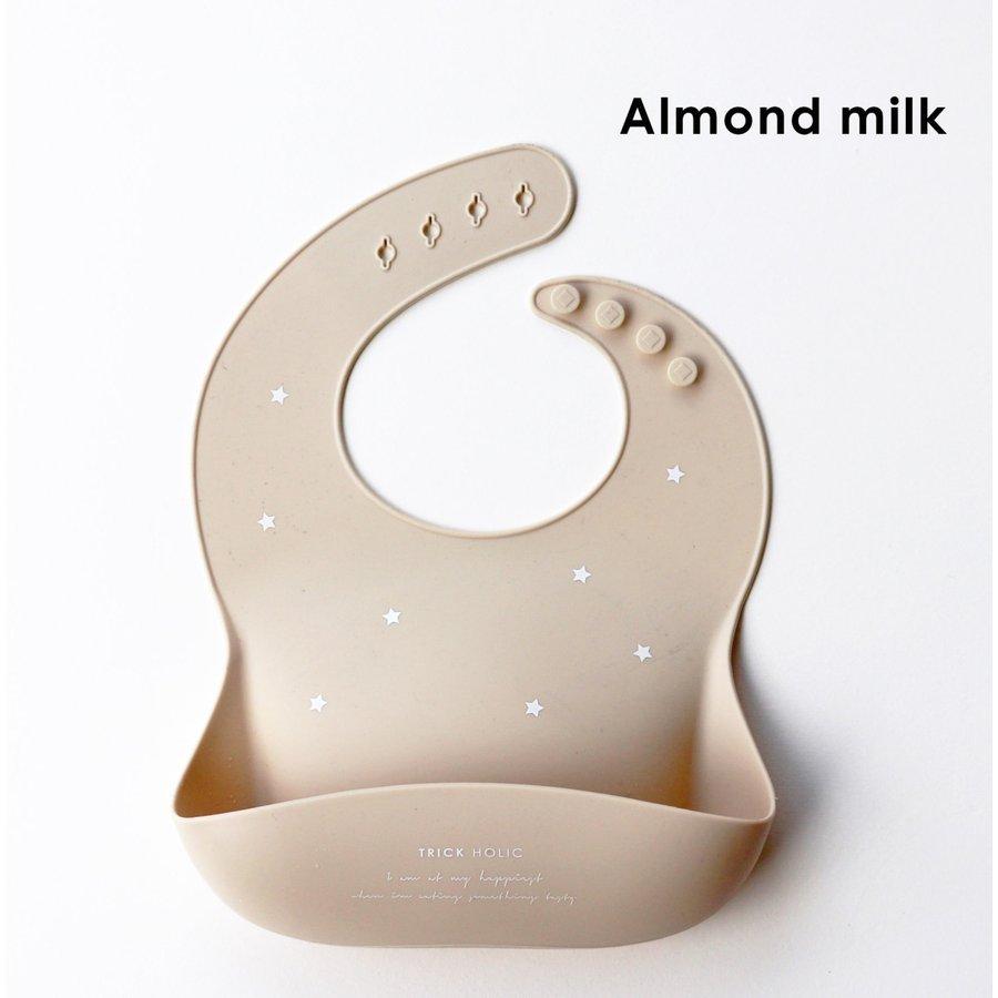 【1点までネコポス可】TRICK HOLIC シリコンビブ Silicone bib twinkle　お食事エプロン　お食事スタイ　星柄　離乳食 |  | 16