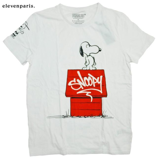 ELEVEN PARIS（イレブンパリ） Elevenparis Peanuts Snoopy House Tee 