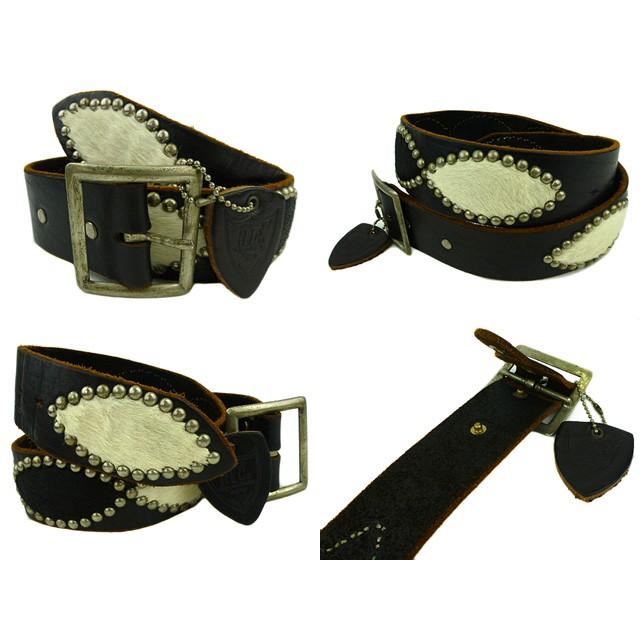 HTC黒レザーベルト ソリッド スエードベルト｜HTC(エイチティーシー)｜Ron Herman