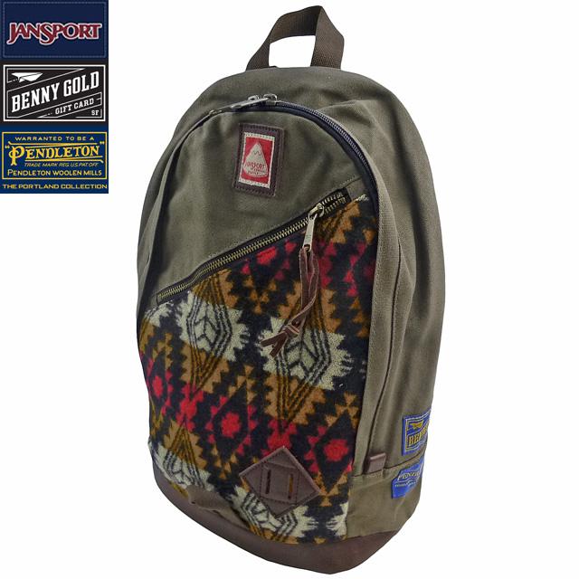 JANSPORT Benny Gold x JanSport Pendleton Compadre Backpack ジャン 