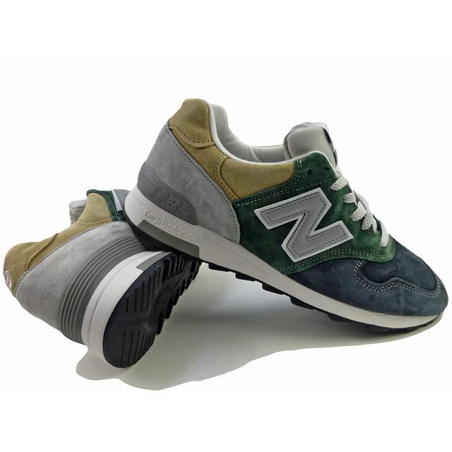 New Balance For J.Crew M1400MUJ ニューバランス ジェイクルー カラーブロッキング 別注 コラボ スニーカー Dark Everygreen Navyの画像