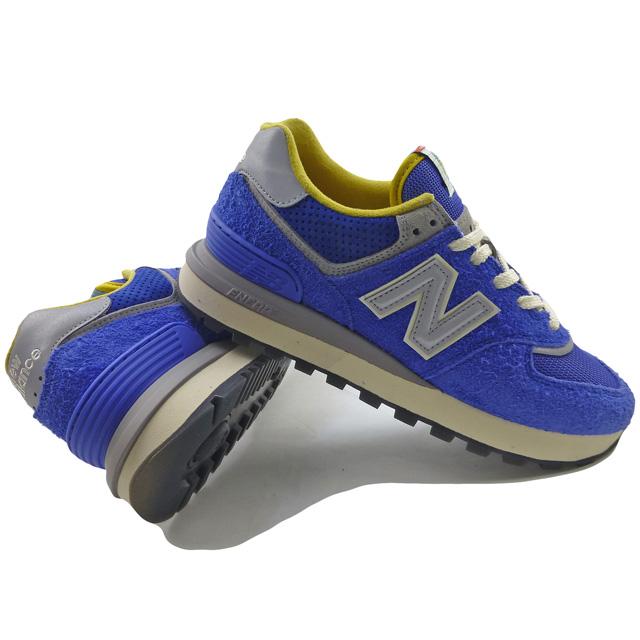 New Balance For Bodega U574LGD1 レガシー ニューバランス ボデガ ピッグスウェード 起毛 別注 コラボ スニーカー 15周年記念 青｜trickortreat｜02