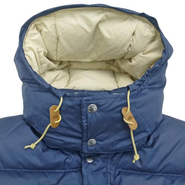 US企画 The North Face '71 Sierra Quilted Ripstop Hooded Down Jacket ノースフェイス ダウンジャケット キルティング ヘリテージ 撥水 復刻 メンズ 青の画像