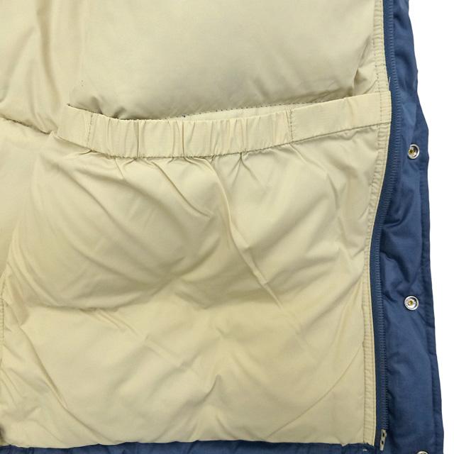 US企画 The North Face '71 Sierra Quilted Ripstop Hooded Down Jacket ノースフェイス ダウンジャケット キルティング ヘリテージ 撥水 復刻 メンズ 青の画像