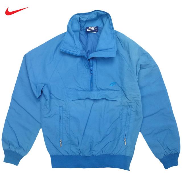 USA製 70s ~80sNIKE プルオーバーヤッケ 70-80年代 NIKE 台湾製 ブルー