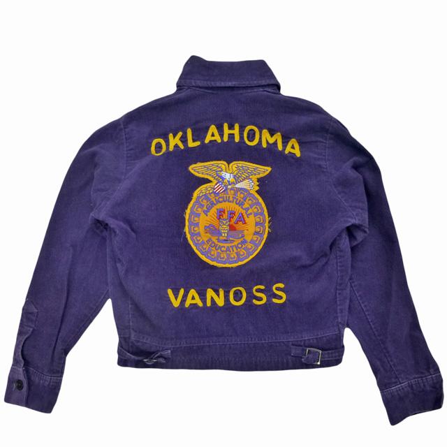 90's Used OKLAHOMA FFA Corduroy Jacket 90年代古着 コーデュロイ