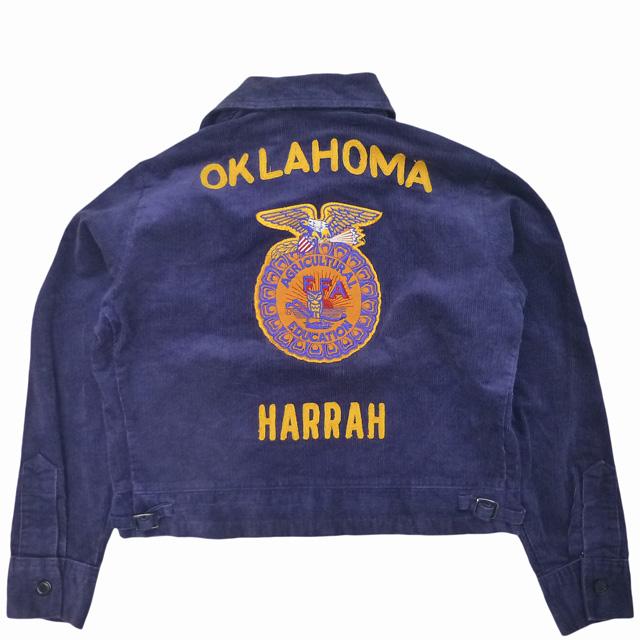 90's Used OKLAHOMA FFA Corduroy Jacket 90年代古着 コーデュロイ
