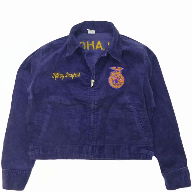 90's Used OKLAHOMA FFA Corduroy Jacket 90年代古着 コーデュロイ