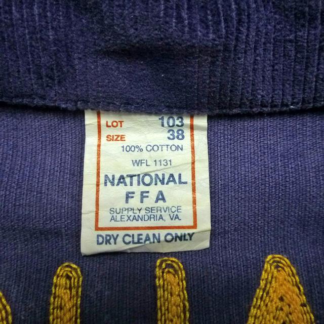 90's Used OKLAHOMA FFA Corduroy Jacket 90年代古着 コーデュロイ