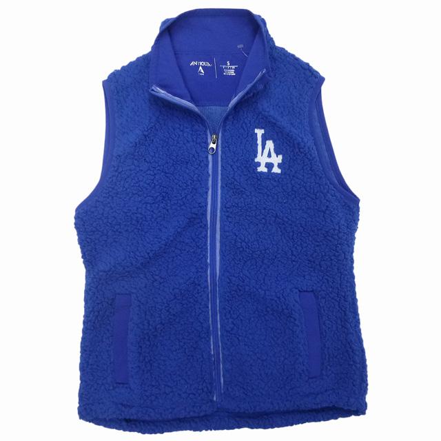 MLB US限定 Women's Los Angeles Dodgers Sherpa Vest 女性用