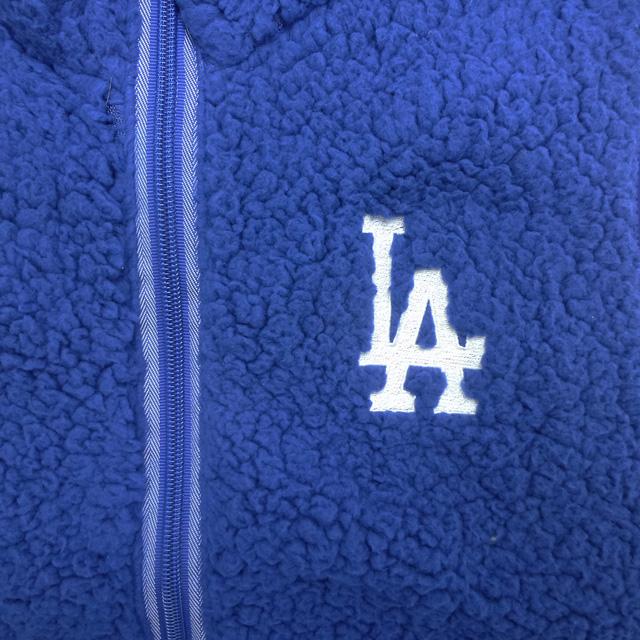 ロサンゼルス ドジャース LA フリース ベスト 米国購入 新品