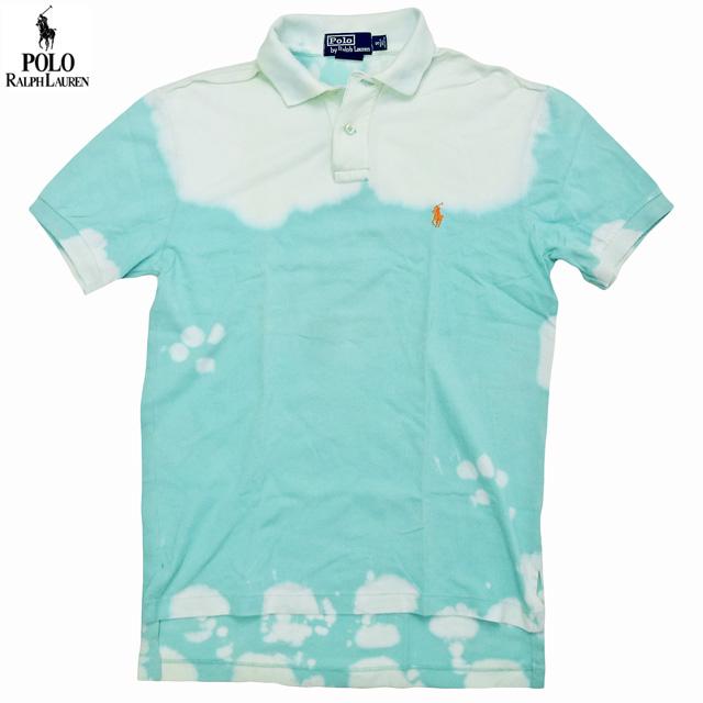 ラルフローレンタイダイ染め半袖ニットMN527 POLO RALPH LAUREN（ポロ・ラルフローレン） Polo Ralph Lauren Custom