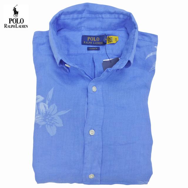 [極美品]POLO RALPH LAUREN リネンシャツ ボタンダウン M POLO RALPH LAUREN（ポロ・ラルフローレン） Polo Ralph Lauren