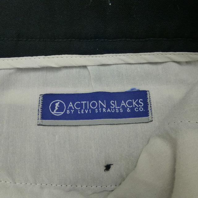 Levi's（リーバイス） Used 00's Levis Action Slacks Black/古着 00