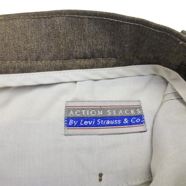 Levi's（リーバイス） Used 90's Levis Action Slacks Light Brown