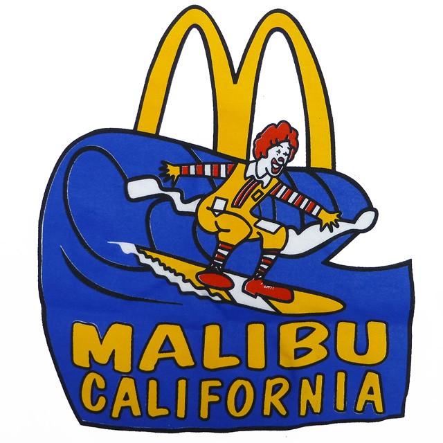 Donald Malibu California Surf Tee ドナルド サーフィンTシャツ 半袖 