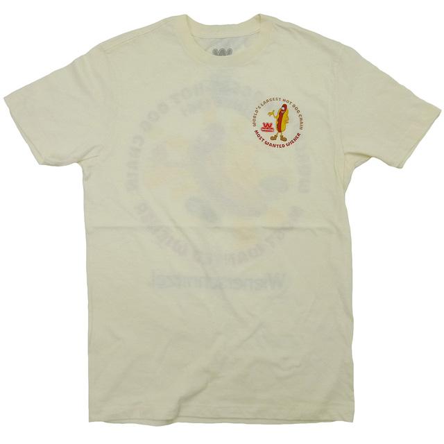 海外正規ライセンス Wienerschnitzel Hot Dog Tee ウィンナー 