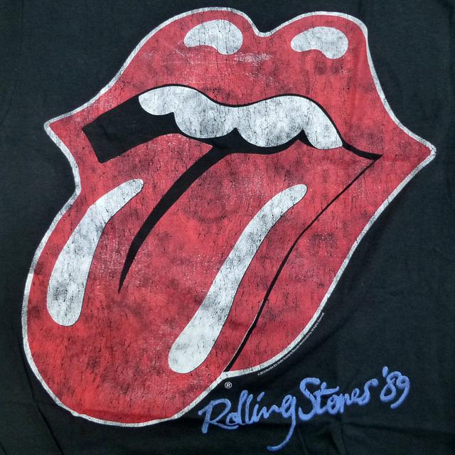 海外正規オフィシャル The Rolling Stones '89 Tongue Tee ザ