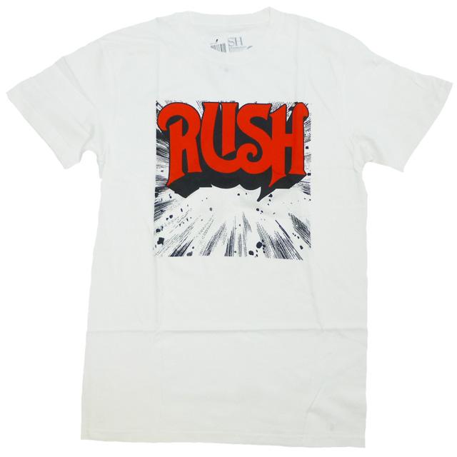 海外正規オフィシャル Rush Album Jacket Logo Tee ラッシュ プログレ