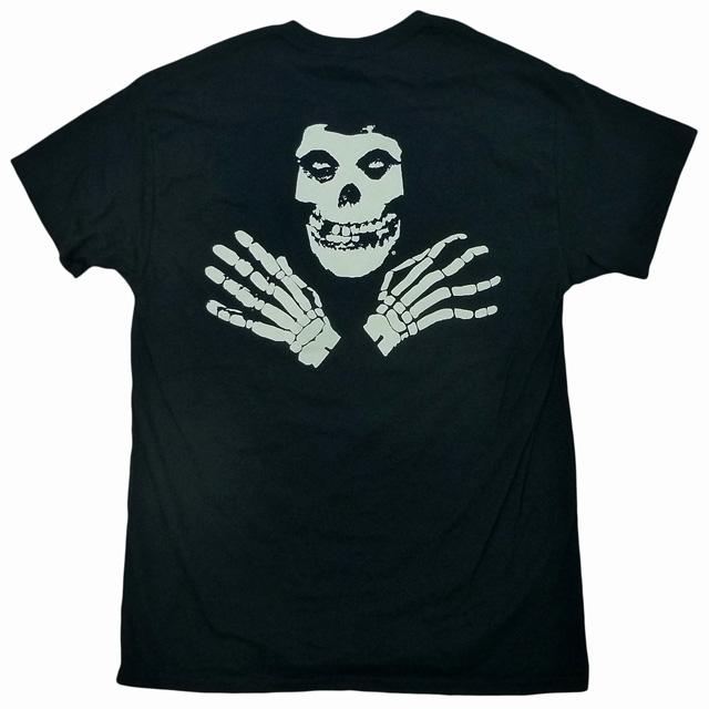 海外正規オフィシャル Misfits Puff Tee ミスフィッツ スカル 骸骨