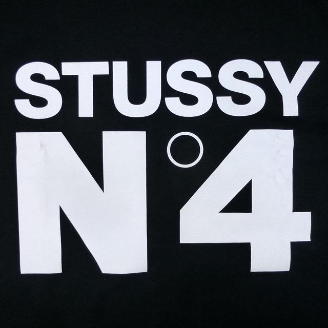 STUSSY（ステューシー） Stussy No.4 Tee ロゴ ナンバーフォー 名作