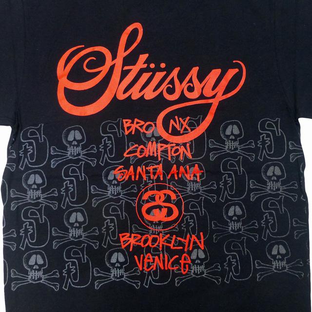 STUSSY（ステューシー） Stussy World Tour Skull Tee ワールドツアー