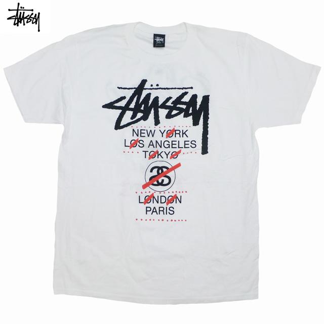 STUSSY（ステューシー） Stussy World Tour Marked Tee ワールドツアー