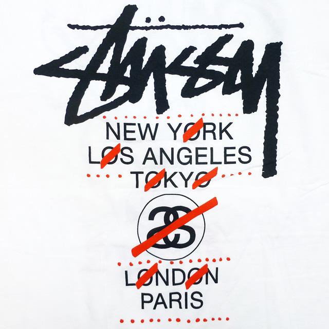 STUSSY（ステューシー） Stussy World Tour Marked Tee ワールドツアー