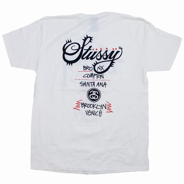 STUSSY（ステューシー） Stussy World Tour Marked Tee ワールドツアー