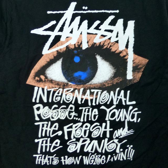 本日限定特価 old stussy 80s ショーンフォント ロンT 希少 STUSSY（ステューシー） Stussy Ocular L/S Tee ロングスリーブ