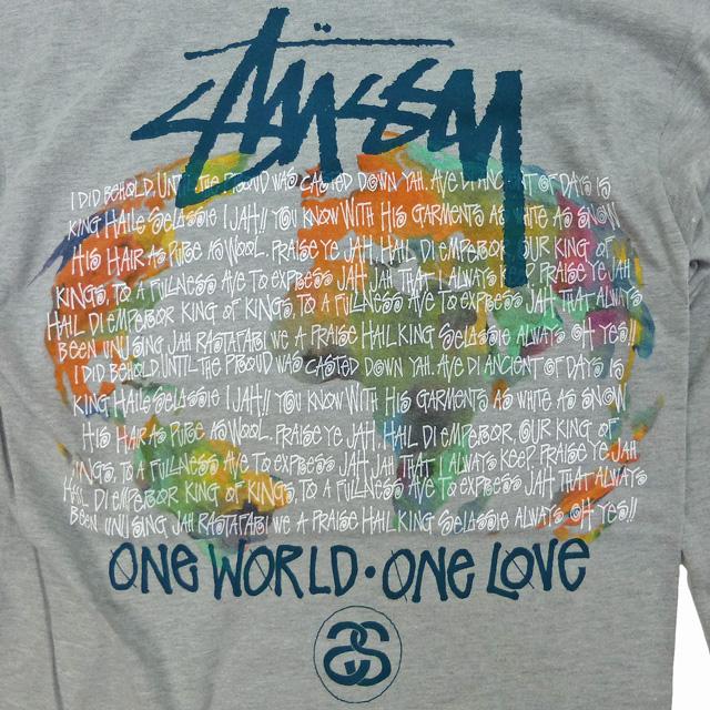 STUSSY（ステューシー） Stussy One World L/S Tee ロングスリーブ