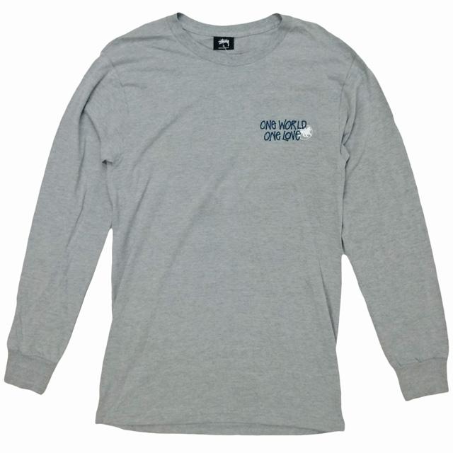 STUSSY（ステューシー） Stussy One World L/S Tee ロングスリーブ