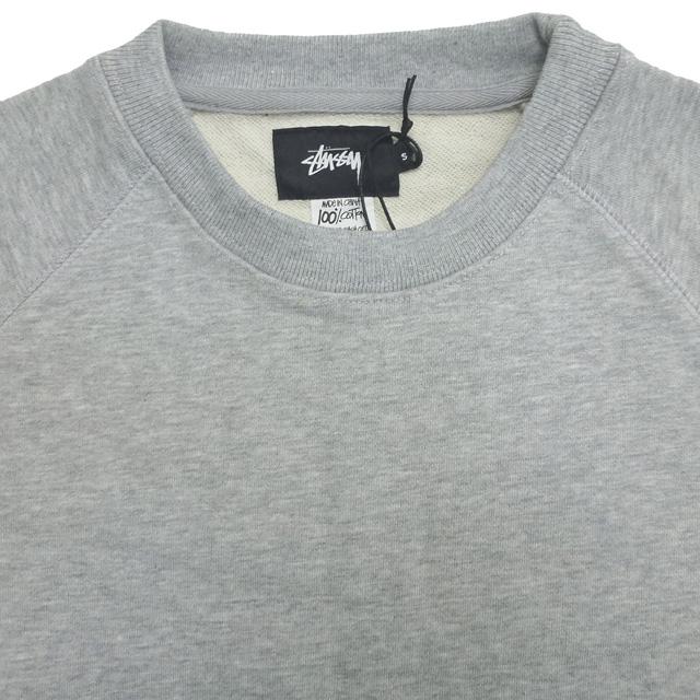 old stussy 90s ニット　セーター　ラグラン　ワンポイント刺繍　古着 90s old stussy ニット - メルカリ