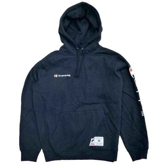 Supreme Champion Pullover Hoody 2016A/W シュプリーム チャンピオン プルオーバーフーディー デッドストック スウェット 紺｜trickortreat｜03