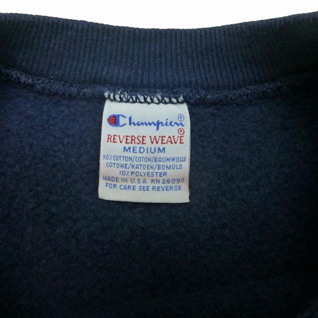 Champion Used USA製 90's 刺繍タグ Reverse Weave Sweat Shirts Champion Used USA製 90's 刺繍タグ Reverse Weave Sweat Shirts