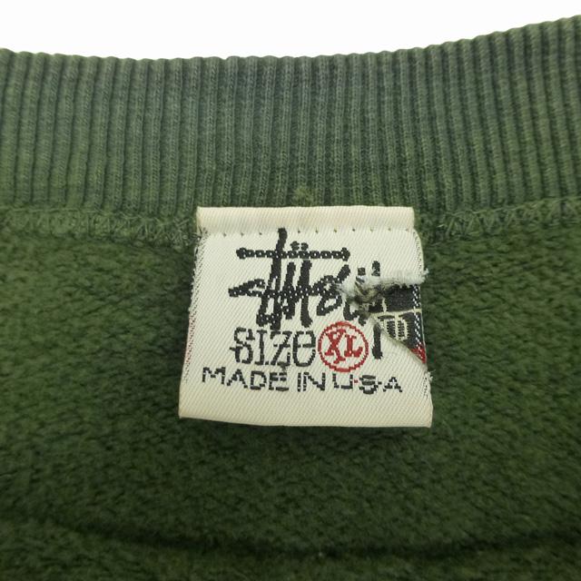STUSSY Used 90's 初期白タグ Made in USA Old Stussy Crew STUSSY Used 90's 初期白タグ Made in USA Old Stussy Crew