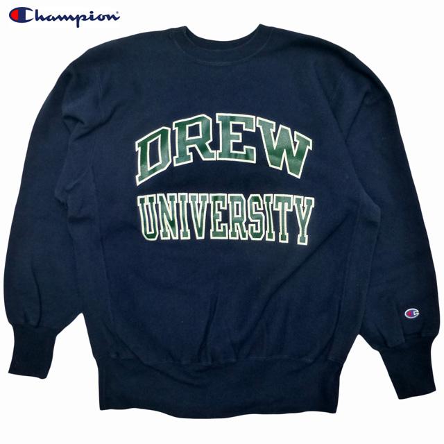 REVERSE WEAVE Used 90-00's 刺繍タグ Champion Reverse Weave DREW