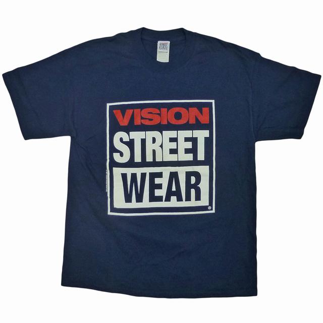 80s usa製　vision マルチ　シャツ　old skate 80s usa製 vision マルチ シャツ old skate 80s VISION STREET WEAR
