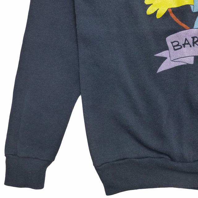 L & F Sweatshirt ROTH BART BARON 黒 トレーナー The Simpsons（ザ シンプソンズ） 90's Used SSI The Simpsons Bart