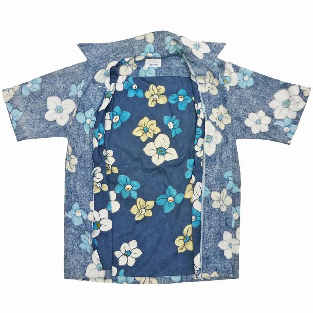 Vintage 古着 70's Surf Line Hawaii オープンカラー リバースプリント
