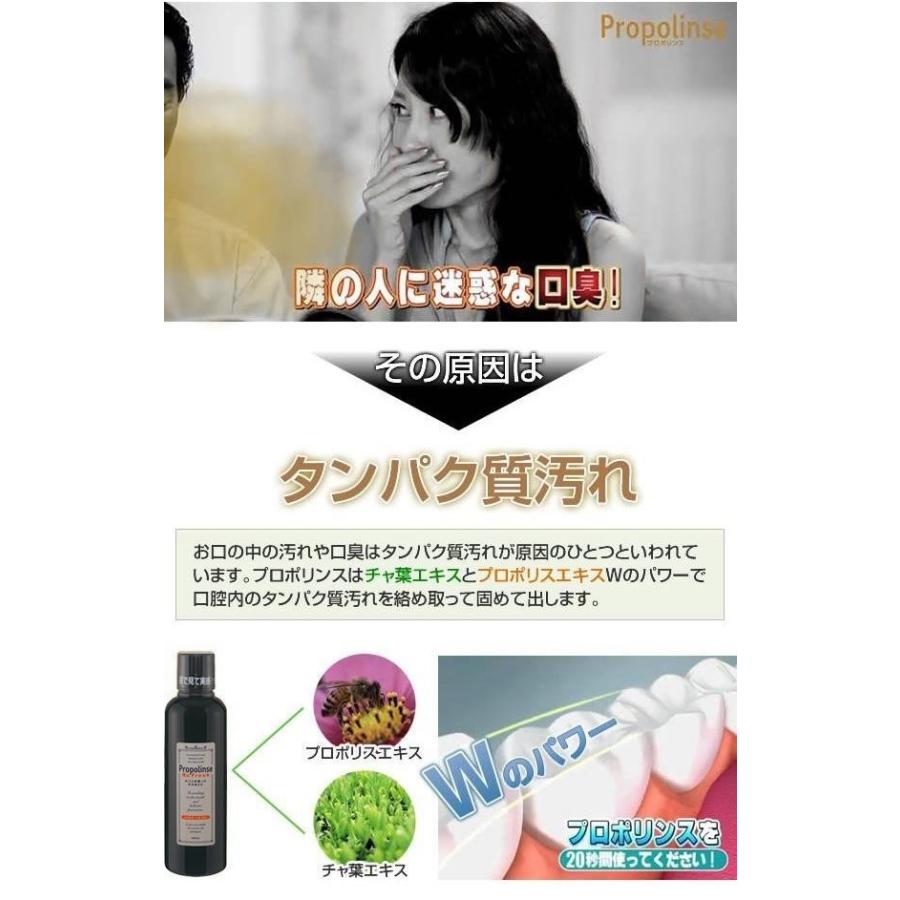プロポリンス リフレッシュ 600ml(マウスウォッシュ 煙草 喫煙者 口臭対策 タンパク質 業務用 エチケット 便利 グッズ)|tricycle|04