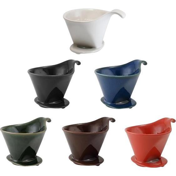 Zerojapan ゼロジャパン ドリッパーl コーヒー ドリッパー 陶器 おしゃれ ドリップ 道具 器具 2つ穴 キッチン 便利 グッズ Zrojpnbkk 15l トライスクル 通販 Yahoo ショッピング